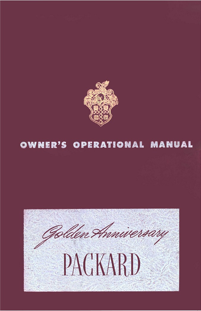 OM-50, 1950 All models (23rd Series) - Owner's Manual